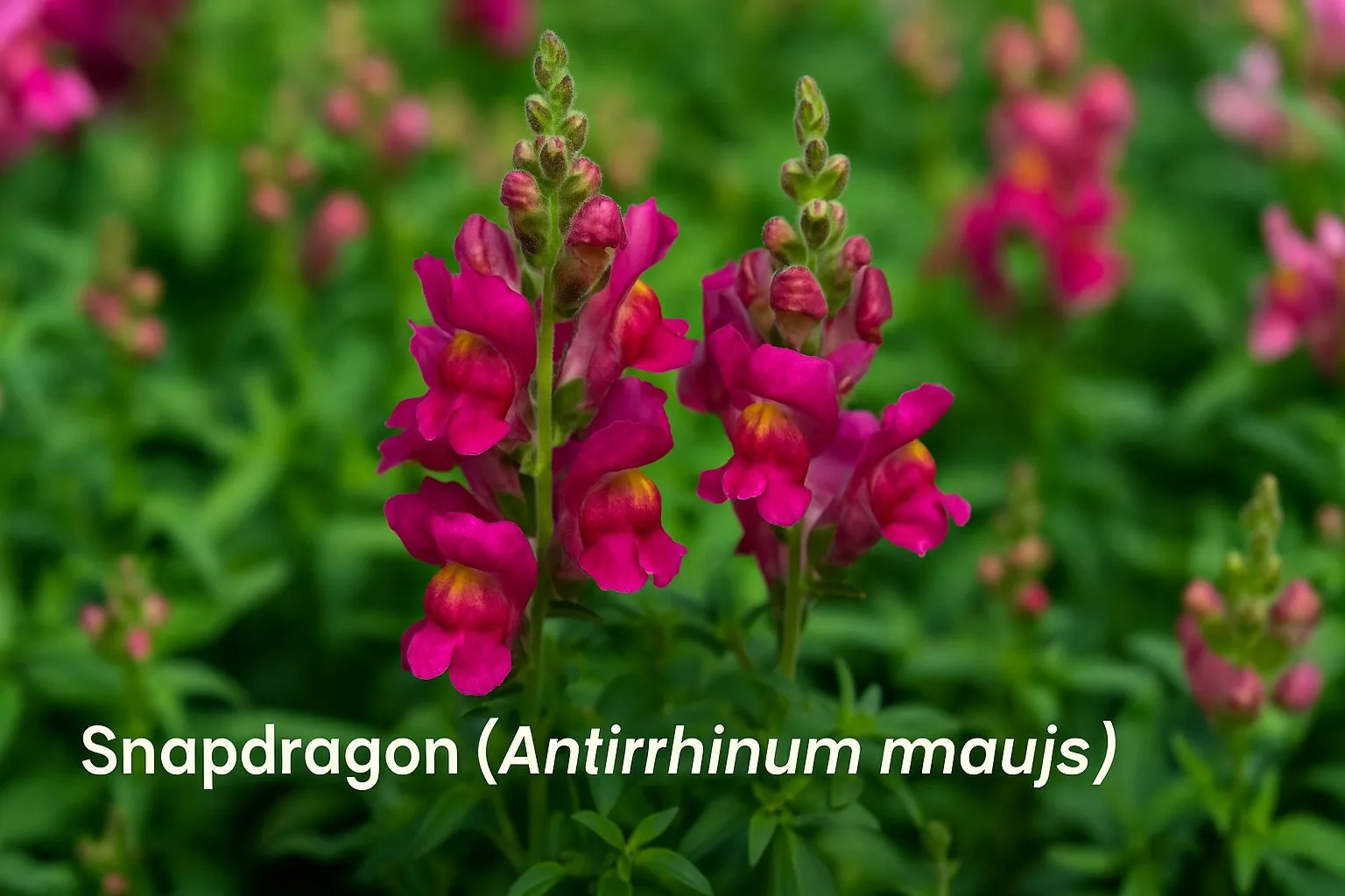 Snapdragon (Antirrhinum majus)  for the best plants for winter- Urban Plant